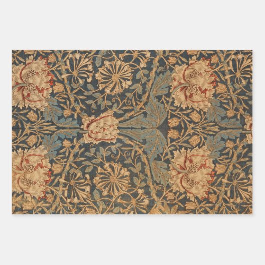 William Morris Orchard Pattern Art Inpakpapier Vel (Voorkant 2)