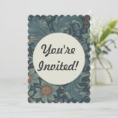 William Morris Orchard Pattern Art Kaart (Staand voorkant)