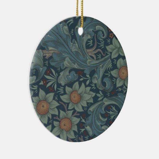 William Morris Orchard Pattern Art Keramisch Ornament (Rechts)