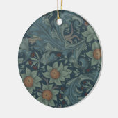 William Morris Orchard Pattern Art Keramisch Ornament (Links)