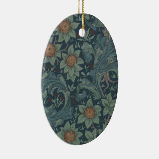 William Morris Orchard Pattern Art Keramisch Ornament (Rechts)