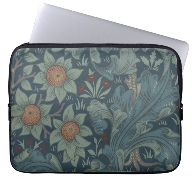 William Morris Orchard Pattern Art Laptop Sleeve (Voorkant)
