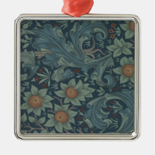 William Morris Orchard Pattern Art Metalen Ornament