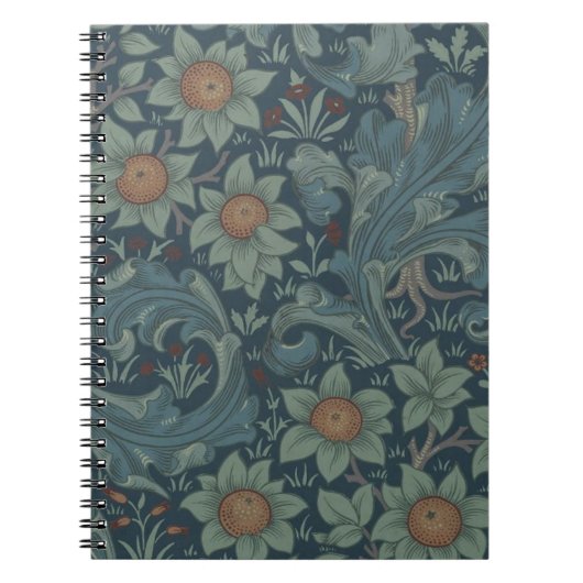 William Morris Orchard Pattern Art Notitieboek (Voorkant)