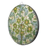 William Morris' Orchard Pattern Art Nouveau Dartbord (Voorkant Rechts)