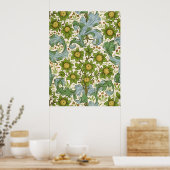 William Morris' Orchard Pattern Art Nouveau Poster (Keuken)