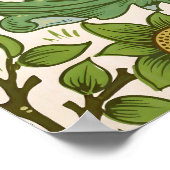 William Morris' Orchard Pattern Art Nouveau Poster (Hoek)