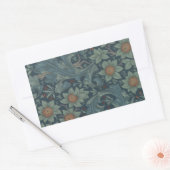 William Morris Orchard Pattern Art Rechthoekige Sticker (Envelop)