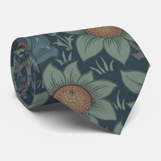 William Morris Orchard Pattern Art Stropdas (Opgerold)