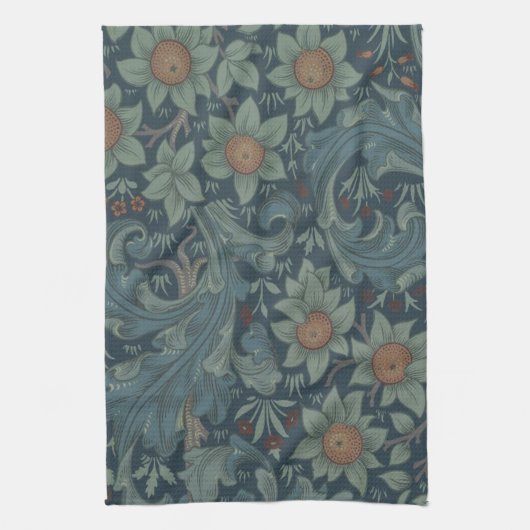 William Morris Orchard Pattern Art Theedoek (Verticaal)