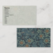 William Morris Orchard Pattern Art Visitekaartje (Voorkant / Achterkant)