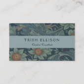 William Morris Orchard Pattern Art Visitekaartje (Voorkant)