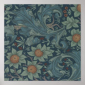 William Morris Orchard Pattern Wallpaper Poster (Voorkant)