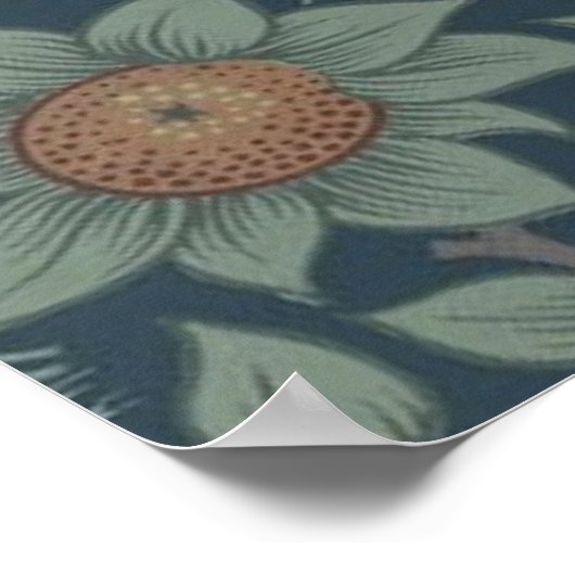 William Morris Orchard Pattern Wallpaper Poster (Hoek)