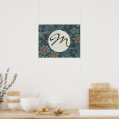 William Morris Orchard Pattern Wallpaper Poster (Keuken)