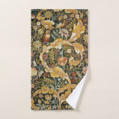 William Morris Owl an Acanthus Bad Handdoek (Handdoek)