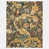 William Morris Owl an Acanthus Fleece Deken (Voorkant)