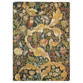 William Morris Owl an Acanthus Klembord (Achterkant)