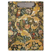 William Morris Owl an Acanthus Klembord (Voorkant)