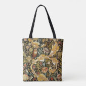 William Morris Owl an Acanthus Tote Bag (Achterkant)