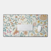 William Morris - Owl en Berries Wallpaper Bureaumat (Keyboard & Muis)