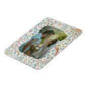 William Morris - Owl en Berries Wallpaper Magneet (Linkerzijde)