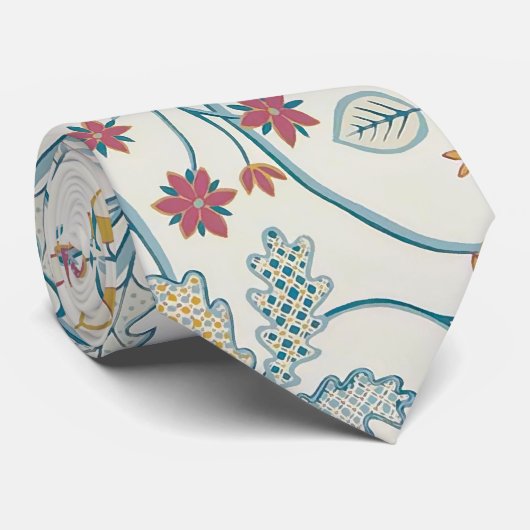 William Morris - Owl en Berries Wallpaper Stropdas (Opgerold)