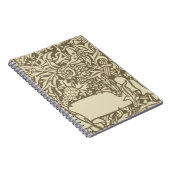 William Morris Owl Floral  Design Notitieboek (Rechterzijde)