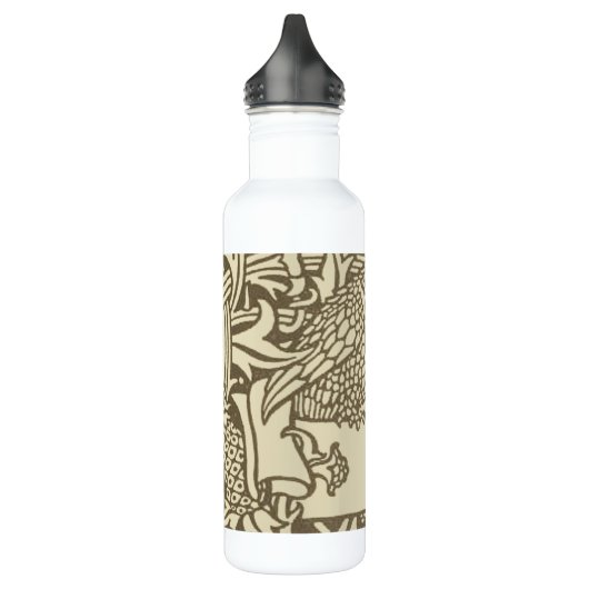 William Morris Owl Floral  Design Waterfles (Links)