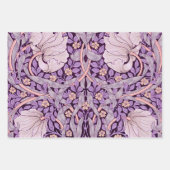 William Morris, Paars Inpakpapier Vel (Voorkant 2)