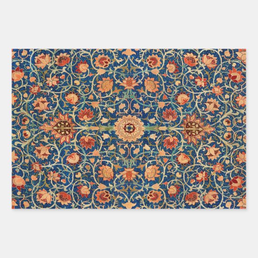 William Morris Pack 6 Papierbladen met onmiddellij Inpakpapier Vel (Voorkant 3)