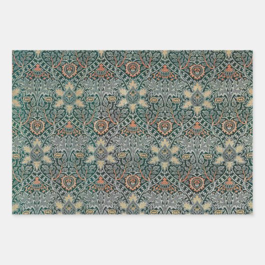 William Morris Pack 7 Inpakpapier Vel (Voorkant 3)