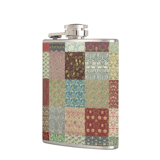 William Morris Patchwork Quilt Heupfles (Links)