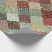 William Morris Patchwork Quilt Paper Wrap Cadeaupapier (Hoek)