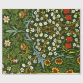 William Morris patroon, Blackthorn Cadeaupapier (Vlak)