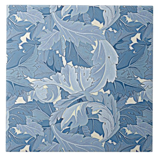 William Morris patroon, Bloementuin, Tegeltje (Voorkant)