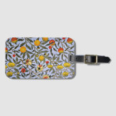 William Morris-patroon, Fruit, Bagagelabel (Voorkant (horizontaal))