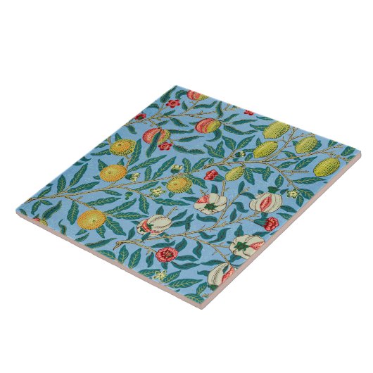 William Morris patroon, Fruit Tegeltje (Zijkant)