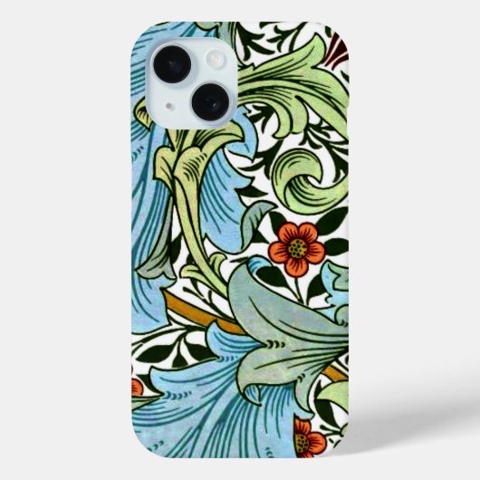 William Morris  patroon - Granville Case-Mate iPhone Case (Achterkant)