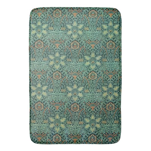 William Morris-patroon, Ispahan Badmat (Voorkant Verticaal)