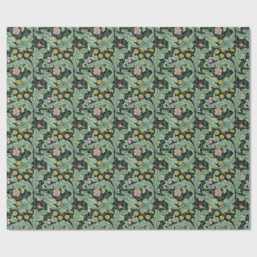 William Morris patroon, Leicester Cadeaupapier (Vlak)