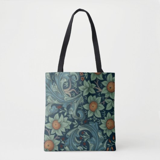 William Morris patroon, Orchard Tote Bag (Voorkant)