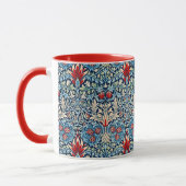 William Morris patroon, Slangenhoofd, Mok (Links)