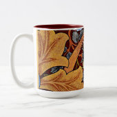 William Morris patroon - St. James Tweekleurige Koffiemok (Links)