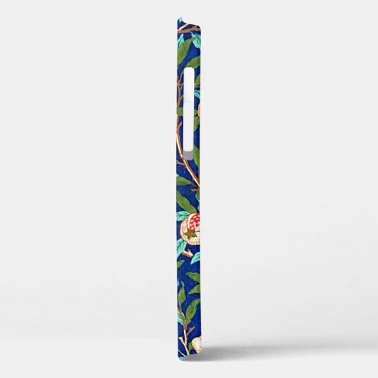 William Morris patroon, vogels en granaatappels Case-Mate iPhone Case (Achterkant / Links)