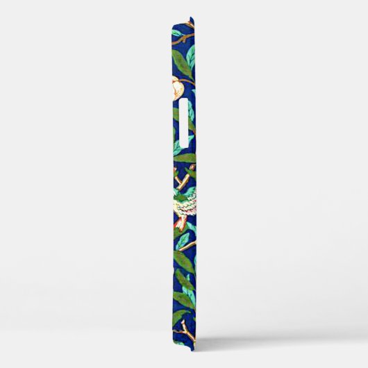 William Morris patroon, vogels en granaatappels Case-Mate iPhone Case (Achterkant / Rechts)
