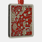 William Morris-patroon, Wild Tulip Metalen Ornament (Rechts)