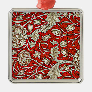 William Morris-patroon, Wild Tulip Metalen Ornament