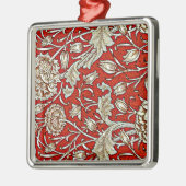 William Morris-patroon, Wild Tulip Metalen Ornament (Links)