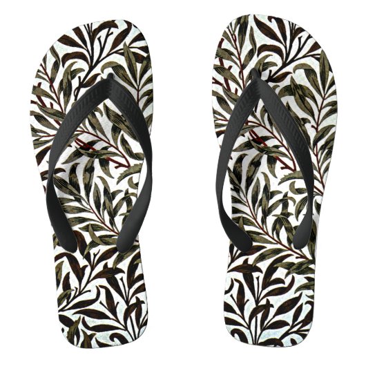 William Morris-patroon, Willow Bough Teenslippers (Voetbed)